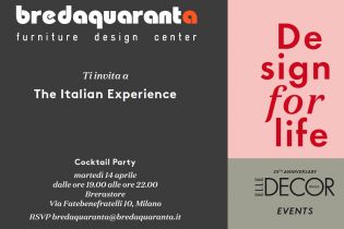 The Italian Experience - Save the Date!