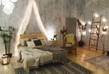 Camere da letto Boho Chic: un tocco di esotico