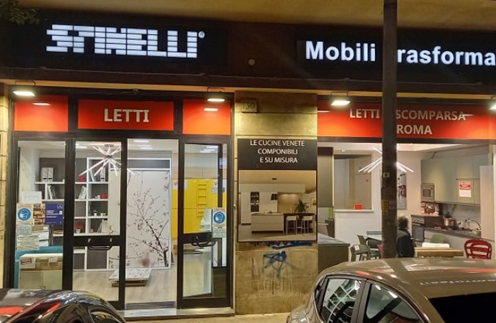 LETTI A SCOMPARSA A ROMA - SPINELLI - MOBILI TRASFORMABILI -MOLTENI