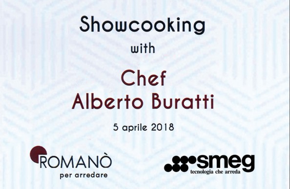 Evento SMEG - Showcooking Chef Alberto Buratti