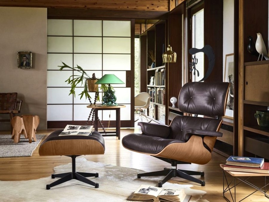 Poltrona Vitra Lounge Chair & Ottoman